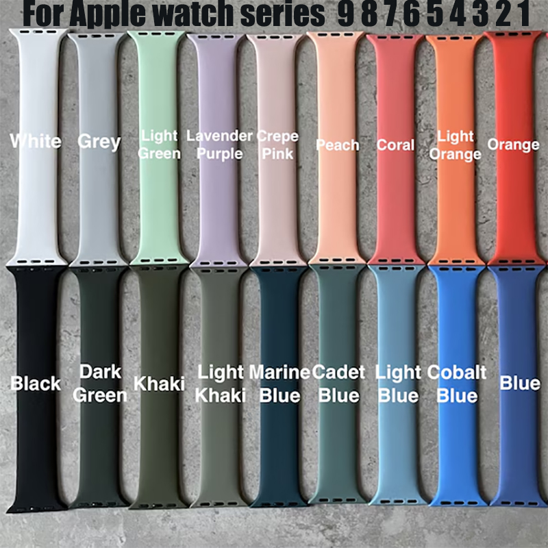 Solo Loop Strap - Apple Watch 밴드 용 솔로 루프