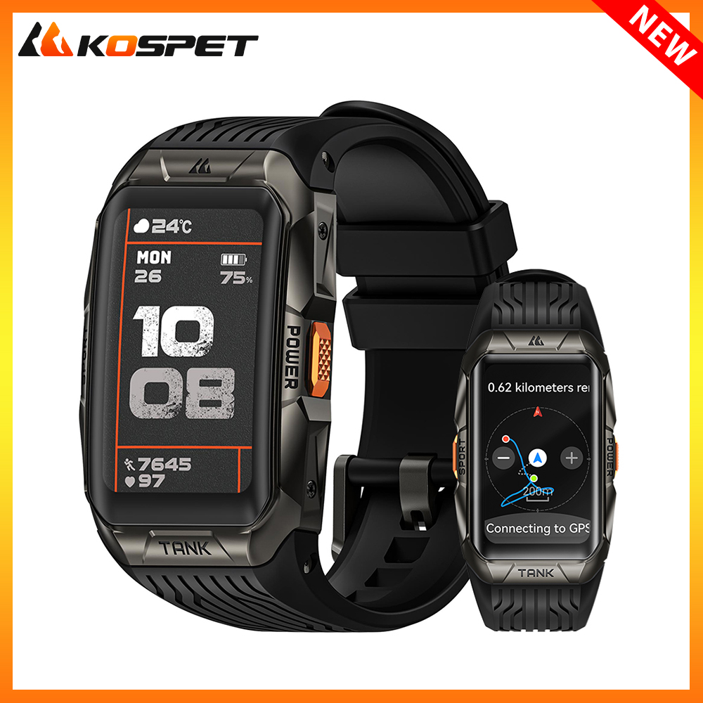 Smartwatch X2 - 2025 KOSPET TANK X2 남성용 울트라