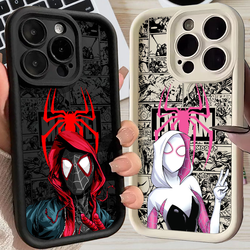 스파이더맨 마일즈 모랄레스 그웬 마블 코믹스 케이스 애 - Apple Iphone 15 리뷰 및 가격