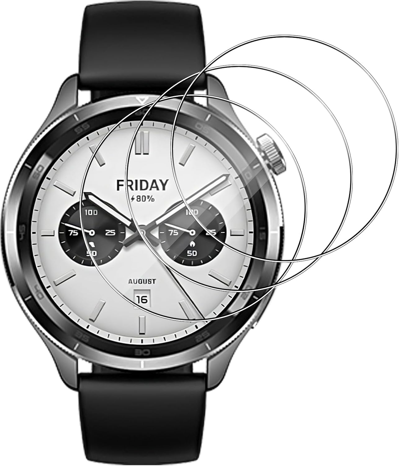 3PCS 강화 유리 Smartwatch 화면 보호기 X - Xiaomi Smartwatch S4 Accessories 리뷰 및 가격