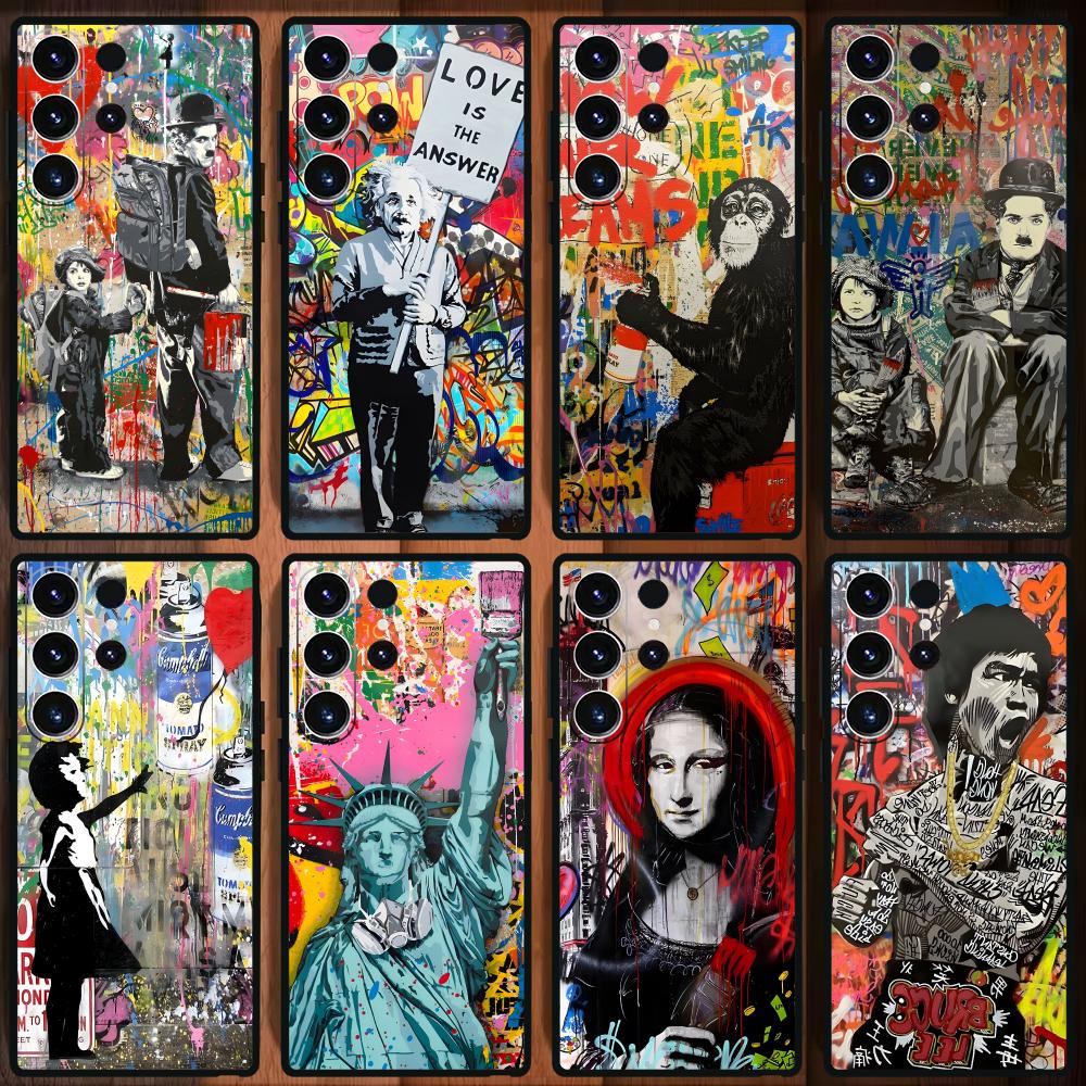 Banksy 낙서 예술 전화 케이스 삼성 갤럭시 S25 - Samsung Galaxy S25 리뷰 및 가격