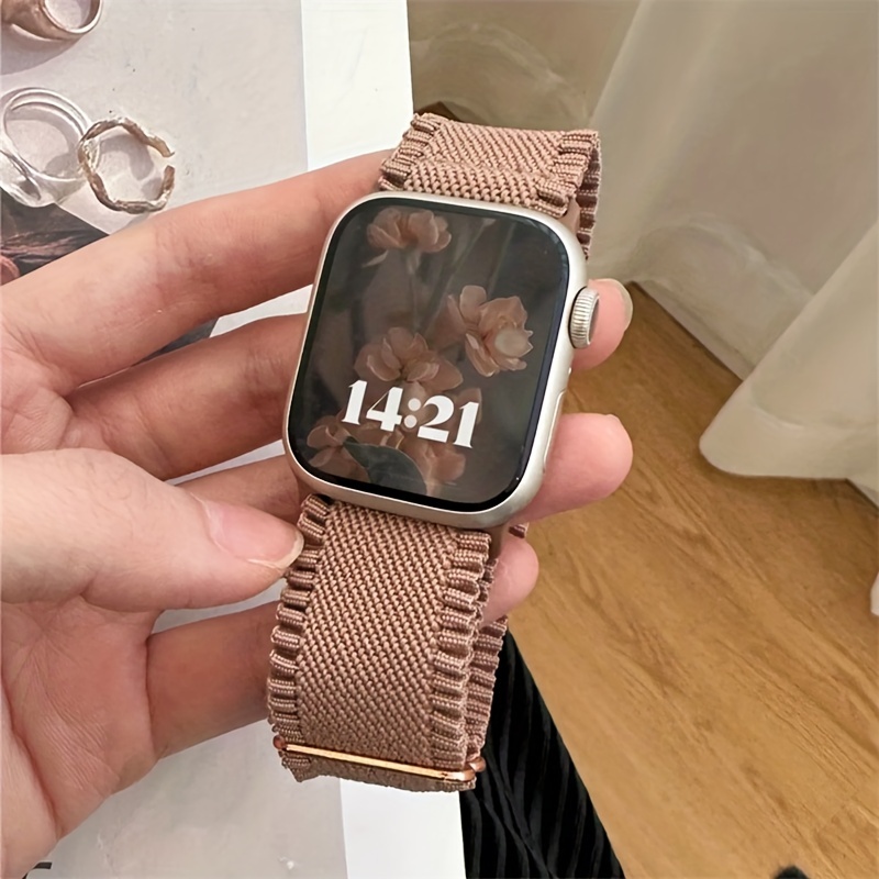 애플워치 울트라2 & 시리즈 10~1/SE 여성전용 레 - Solo Loop Strap 리뷰 및 가격