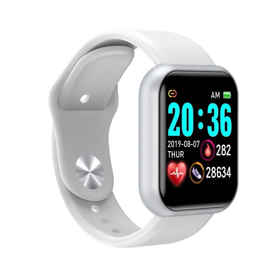D20 Pro 스마트워치 남성용 Y68 스마트워치, 심 - Smartwatch Touch 리뷰 및 가격