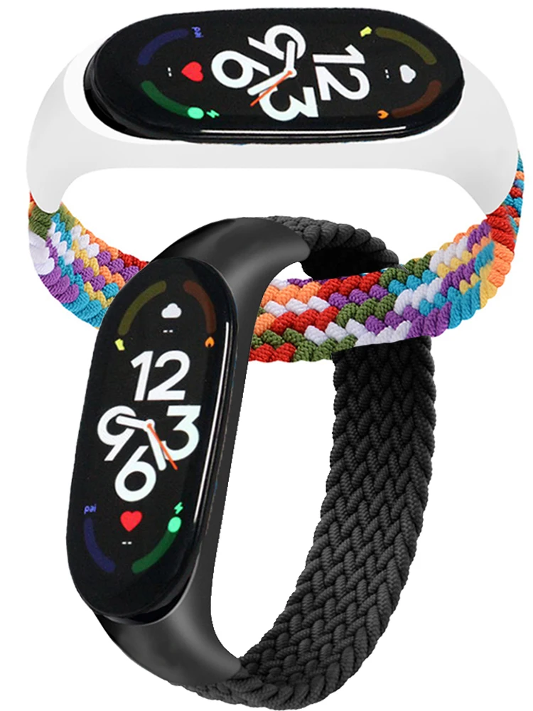 Xiaomi Mi band 7 용 시계 밴드 NFC 시 - Solo Loop Strap 리뷰 및 가격