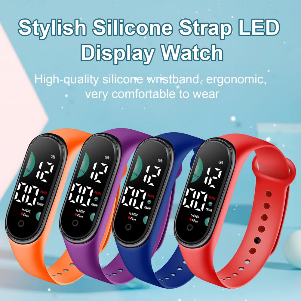 어린이용 스마트 LED 디지털 만화 시계, 어린이 시계 - Smartwatch Touch 리뷰 및 가격