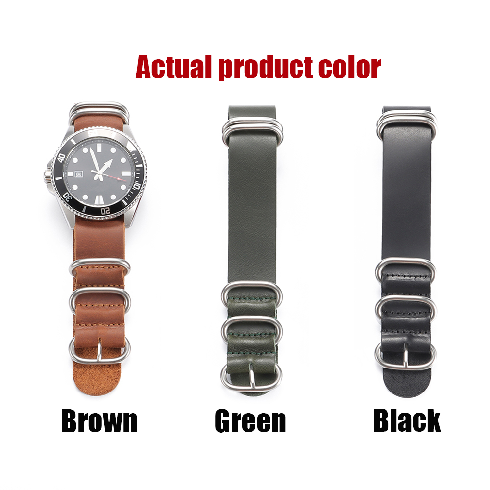 빈티지 정품 가죽 시계 밴드 18mm 20mm 22mm - Nylon Nato Strap 리뷰 및 가격