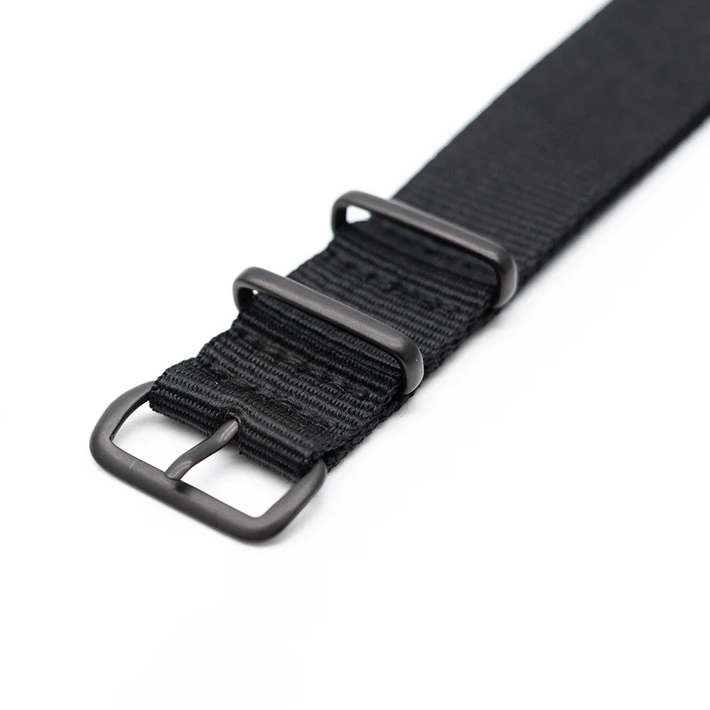 기계식 시계 스포츠 팔찌 교체 스트랩에 대 한 블랙 나 - Nylon Nato Strap 리뷰 및 가격