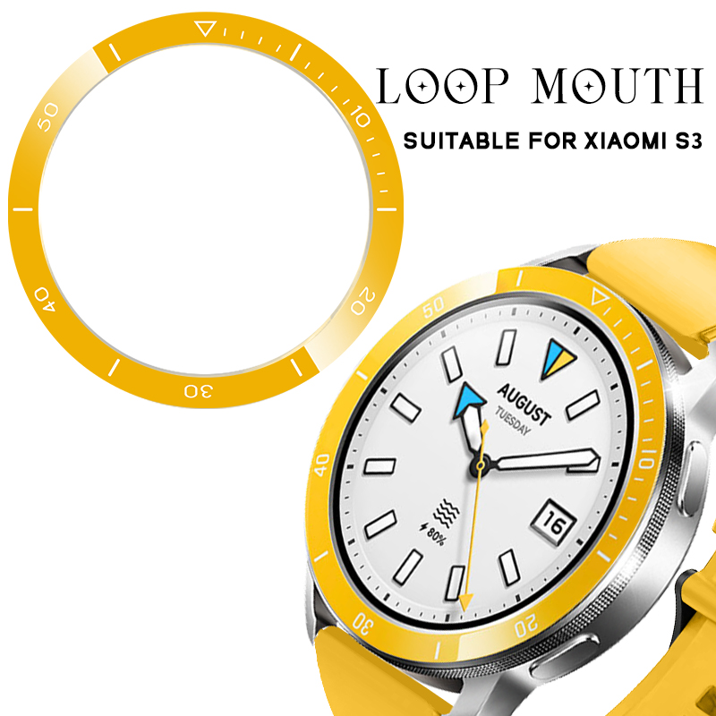 Xiaomi Watch S3 S4 용 베젤 링 Xiao - Xiaomi Smartwatch S4 Accessories 리뷰 및 가격