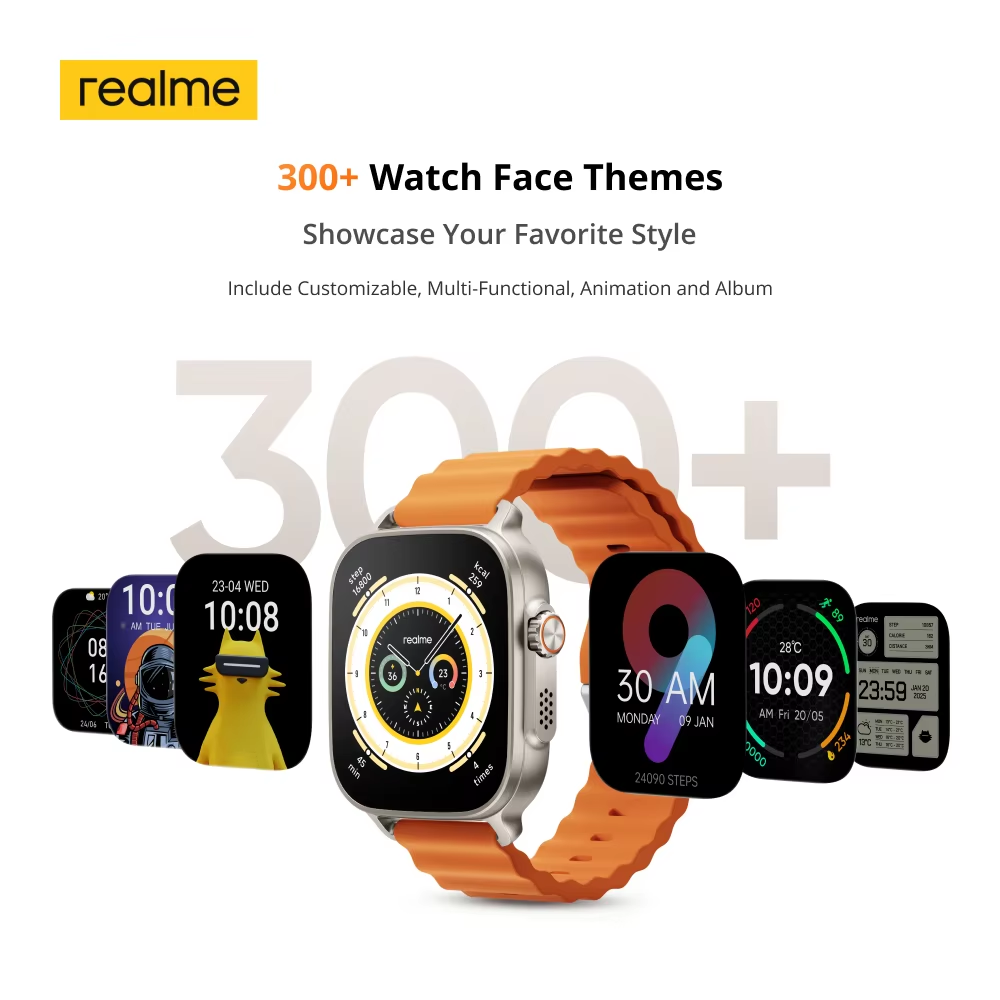 글로벌 버전 리얼미 워치 5 1.97인치 600니트 A - Smartwatch X2 리뷰 및 가격