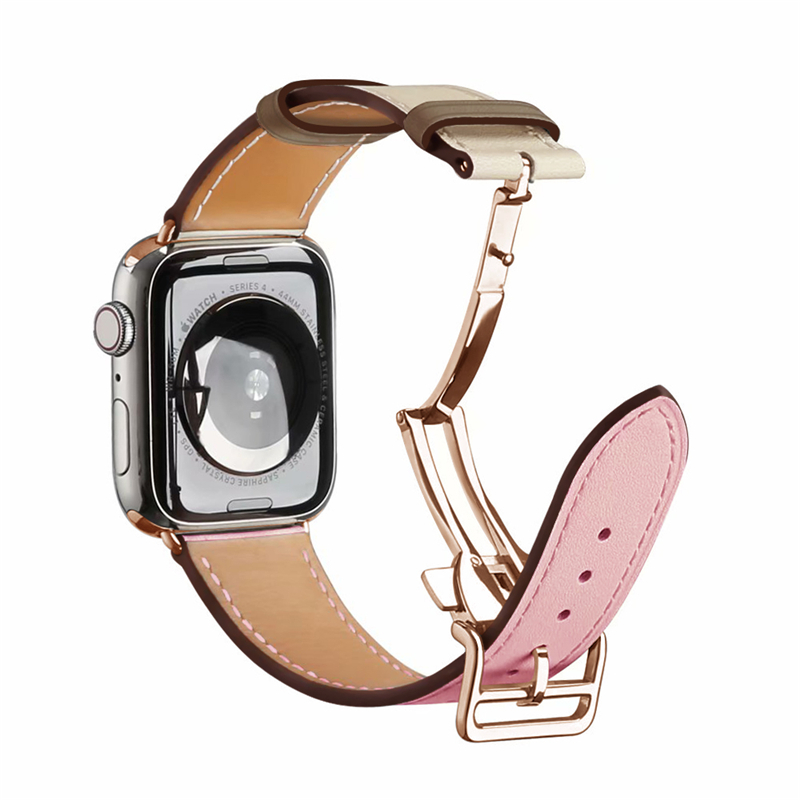 애플 워치용 로즈 골드 버클 스트랩, 38mm/40mm - Smartwatch Accessories Shop 리뷰 및 가격